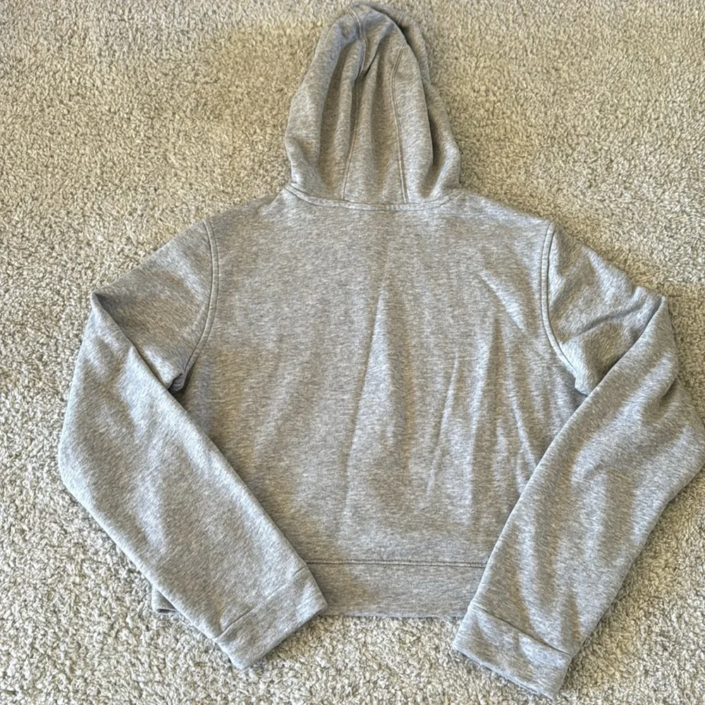 Girls Adidas cropped hoodie - Picture 3 of 4